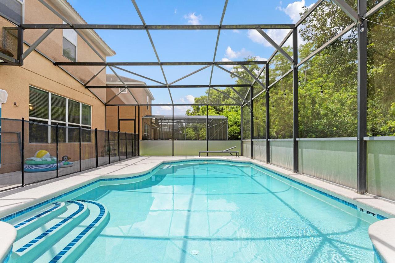 Huge 6Br House - Private Pool Retreat Near Disney キシミー エクステリア 写真