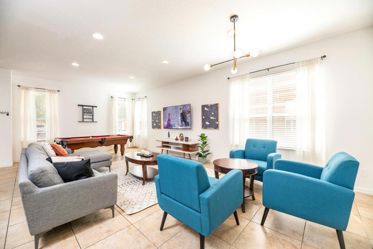 Huge 6Br House - Private Pool Retreat Near Disney キシミー エクステリア 写真