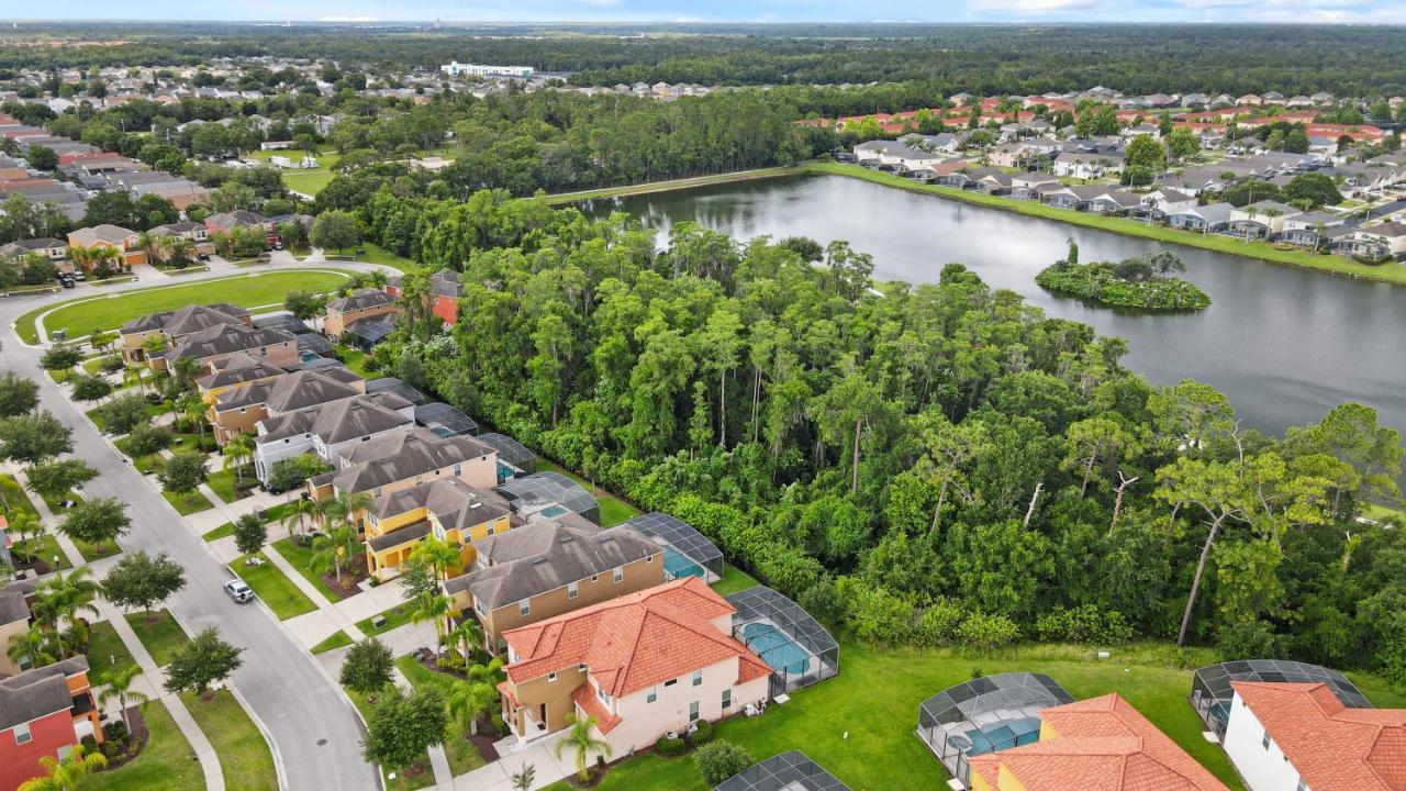 Huge 6Br House - Private Pool Retreat Near Disney キシミー エクステリア 写真