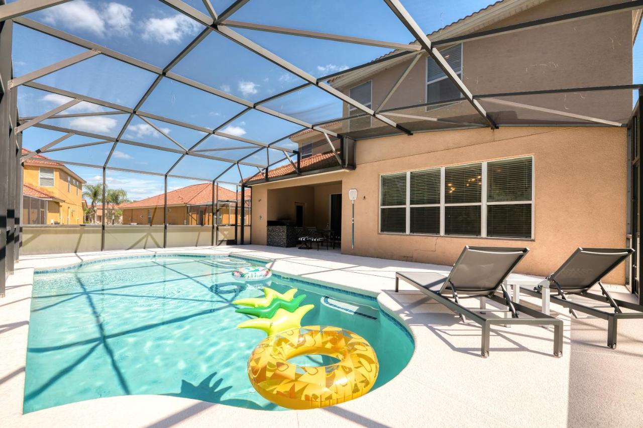 Huge 6Br House - Private Pool Retreat Near Disney キシミー エクステリア 写真