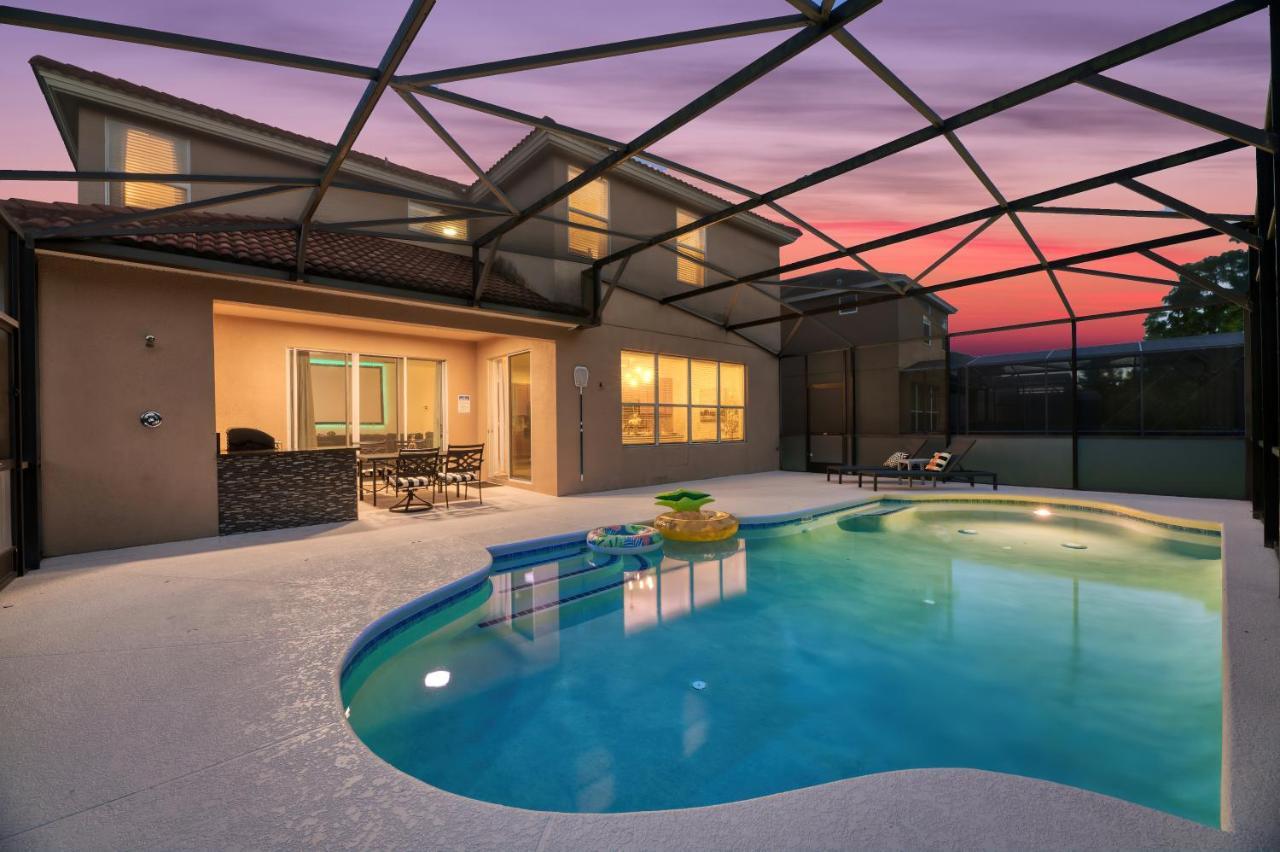 Huge 6Br House - Private Pool Retreat Near Disney キシミー エクステリア 写真