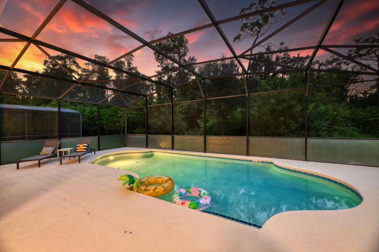 Huge 6Br House - Private Pool Retreat Near Disney キシミー エクステリア 写真