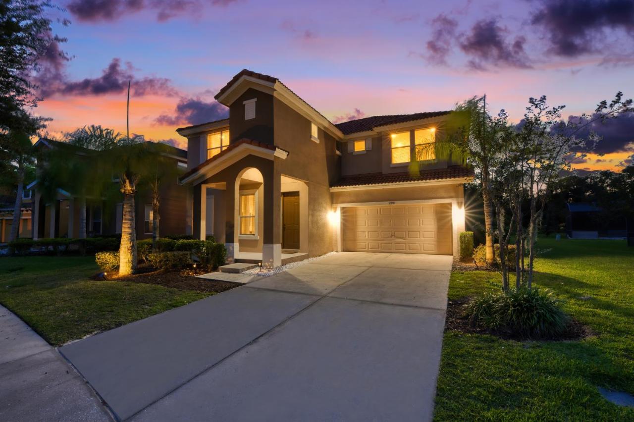 Huge 6Br House - Private Pool Retreat Near Disney キシミー エクステリア 写真